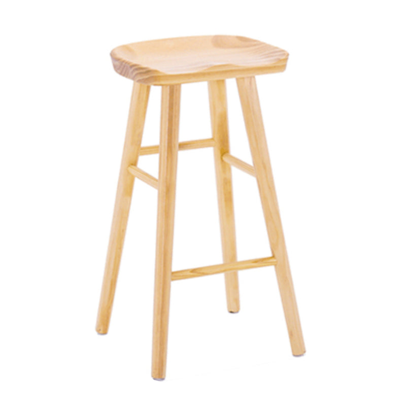 Modern Rectangle Bar Table Set 1/3 Pcs Brown Wooden Bar Table Set