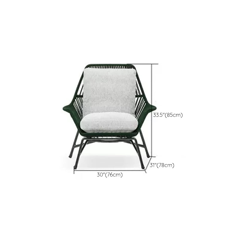 Wicker Outdoor Patio Sofa Modern Water Resistant Patio Sofa with Cushions