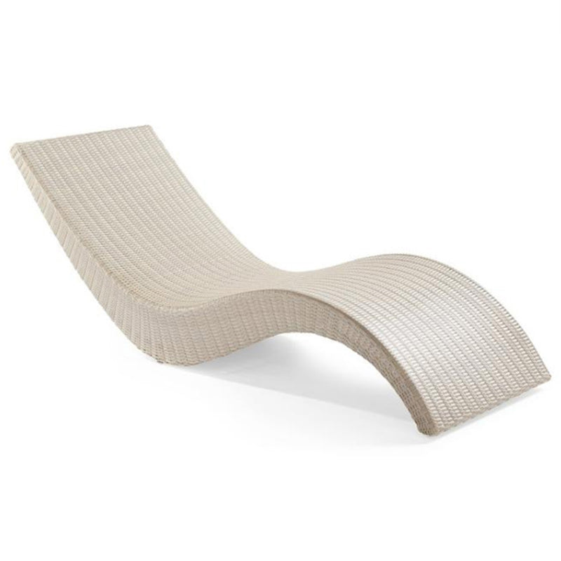 Tropical Patio Daybed Wicker/Rattan UV Resistant Beige Mildew Resistant