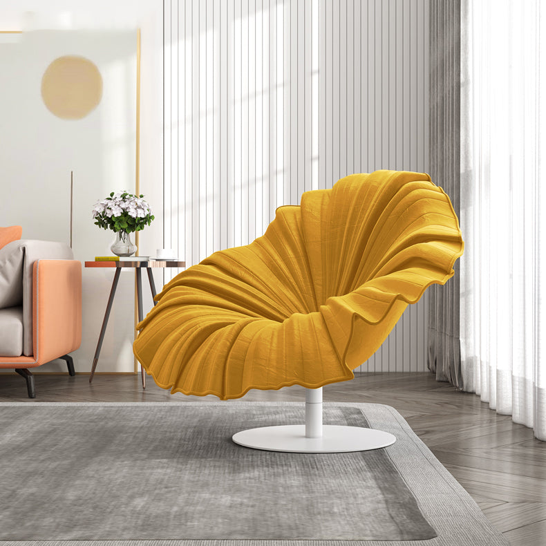 Modern Style Dining Chair Swivel Upholstered Side Chair for Dining Room