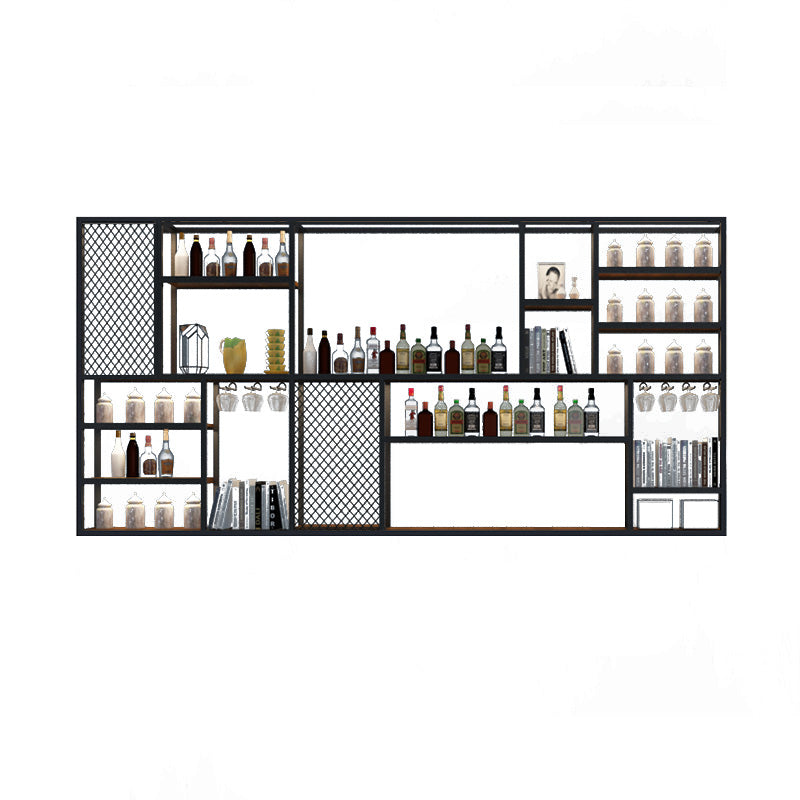 Wall Mounted Wine Bottle Rack Metal Wine Bottle Rack for Home