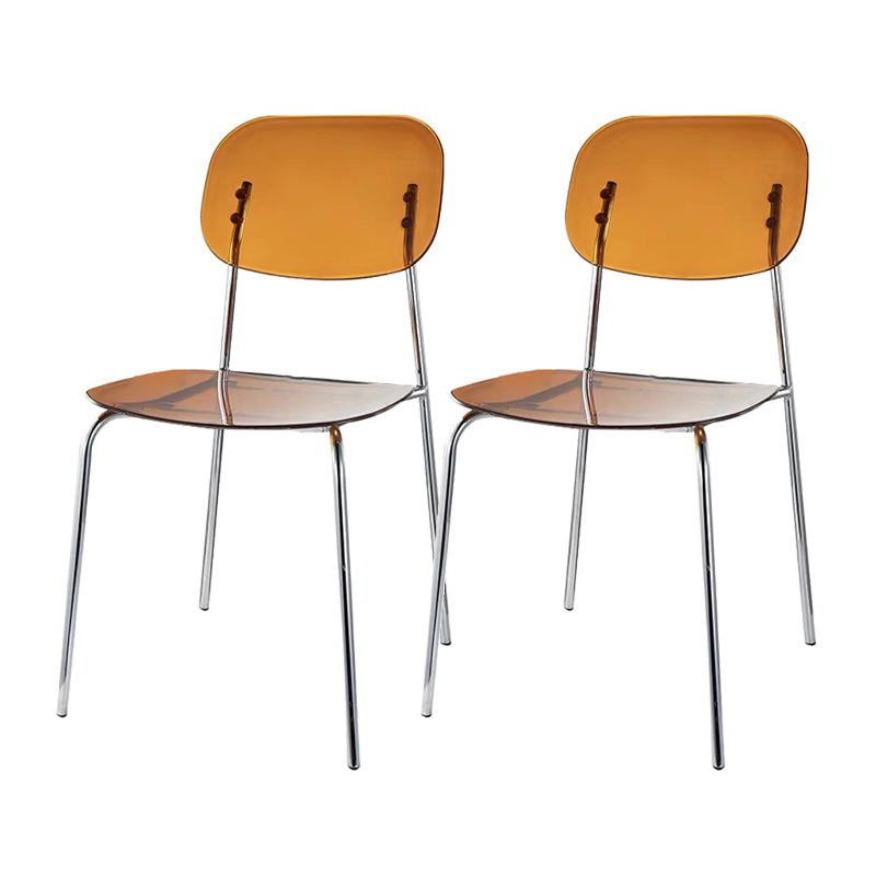 Plastic Bar Stools Industrial Style Backless Bar Stools with Footrest