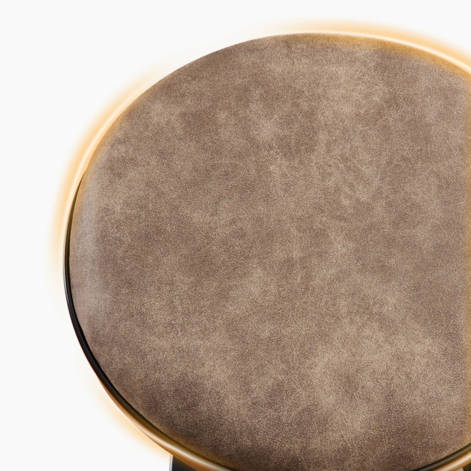 Faux Leather Barstools Adjustable Height Barstools with Footrest