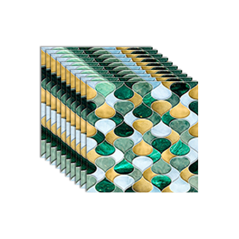 Mosaic Tile Peel and Stick Tile Kitchen Waterproof Backsplash Peel and Stick Wall Tile