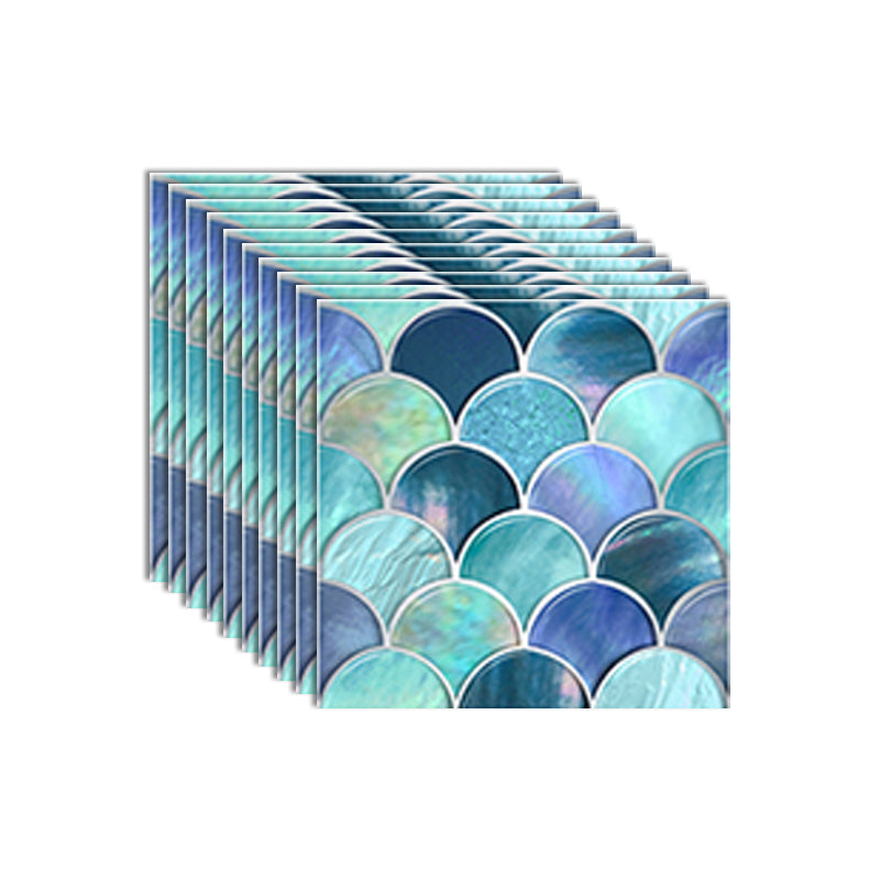 Mosaic Tile Peel and Stick Tile Kitchen Waterproof Backsplash Peel and Stick Wall Tile