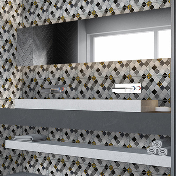 Mosaic Tile Peel and Stick Tile Kitchen Waterproof Backsplash Peel and Stick Wall Tile