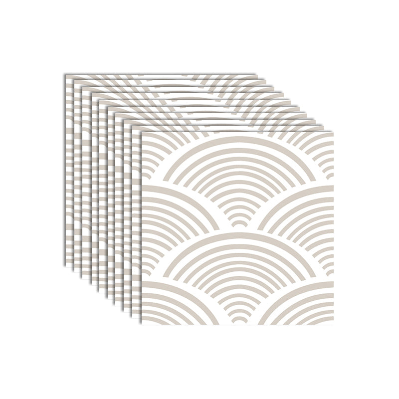 Modern Mosaic Tile Peel and Stick Tile Pvc Kitchen Backsplash Peel and Stick Wall Tile