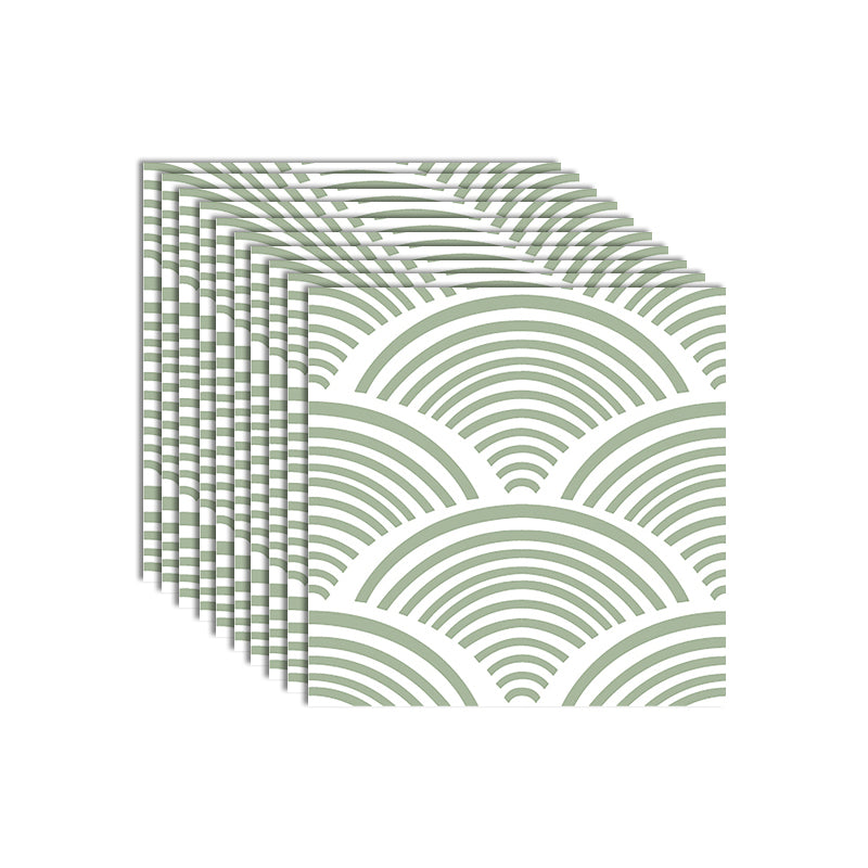 Modern Mosaic Tile Peel and Stick Tile Pvc Kitchen Backsplash Peel and Stick Wall Tile