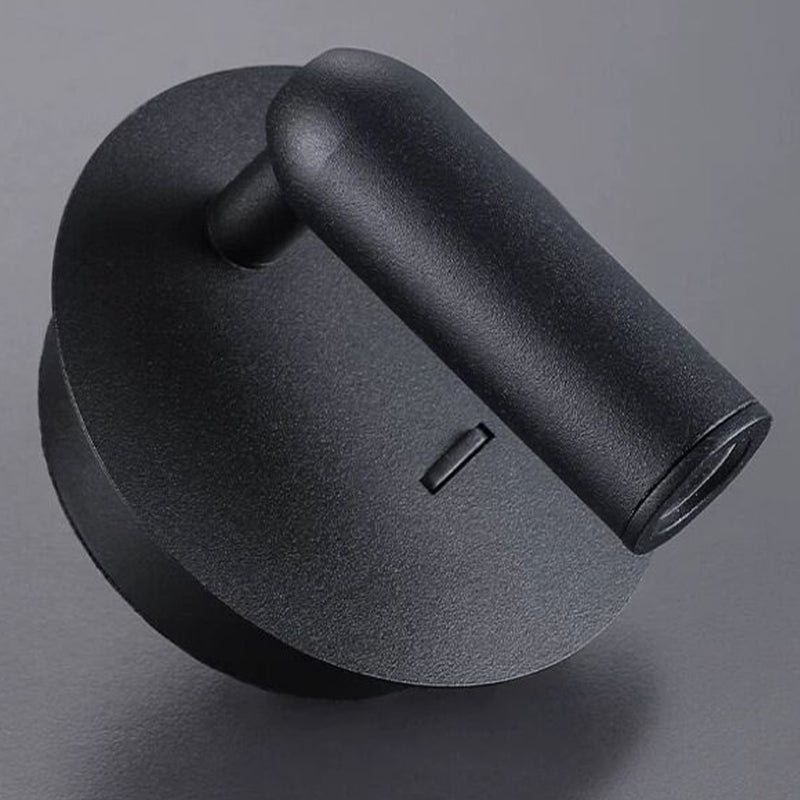 White/Black Modernism Single Wall Mounted Sconce LED Wall Light for Bedroom