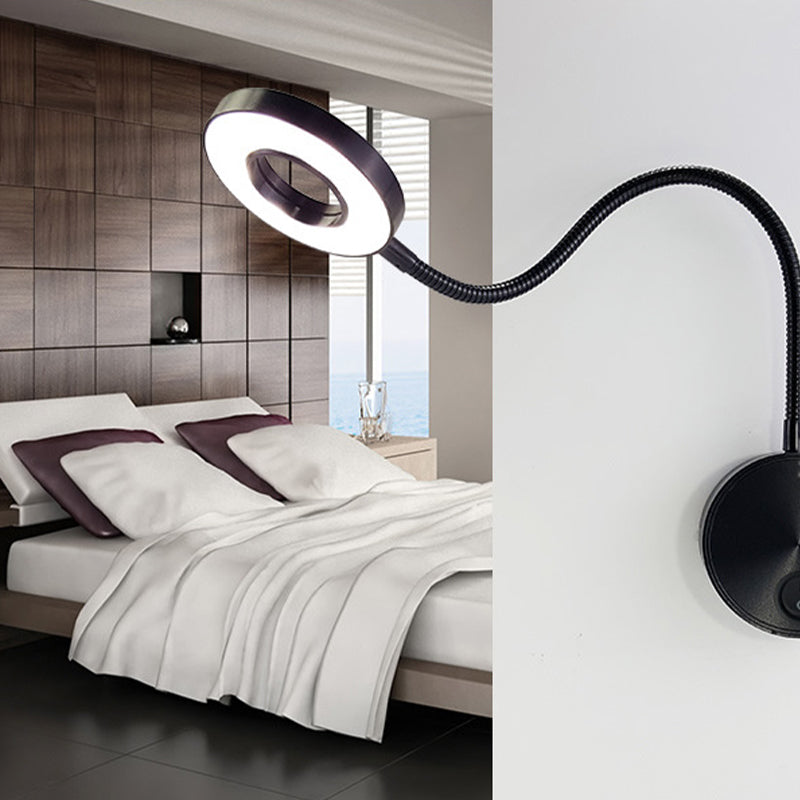 Armed Wall Lighting Modern Metal 1 Light Wall Sconce for Bedroom