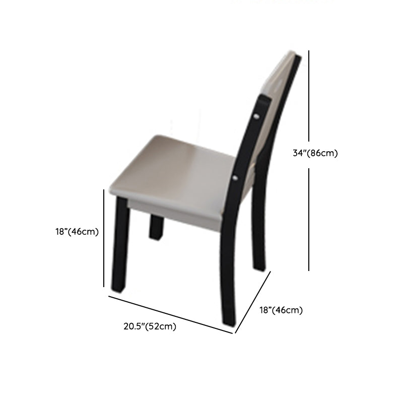 Modern Style Stone Furniture 7/9 Pcs 4 Legs Table with Armless Chair