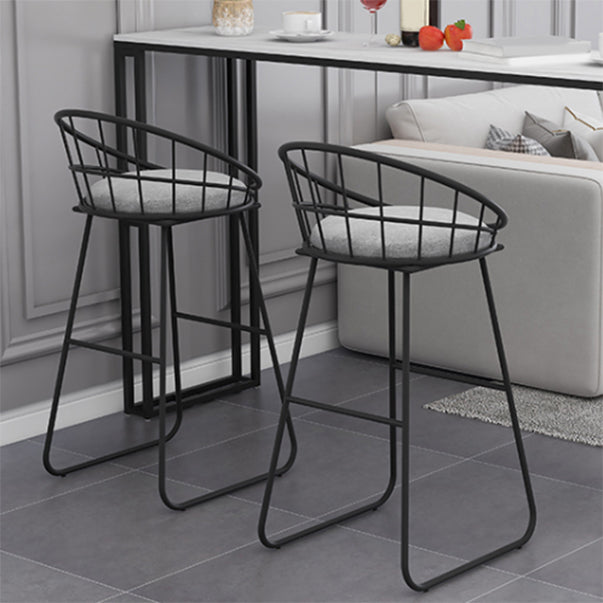 Glam Style Bistro Set 1/2/3 Pieces Stone Bar table with Upholstered Stools