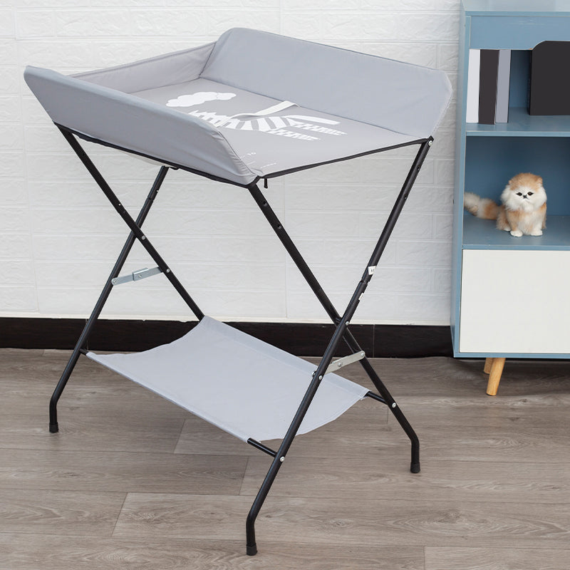 Portable Changing Table Folding Baby Changing Table with Basket