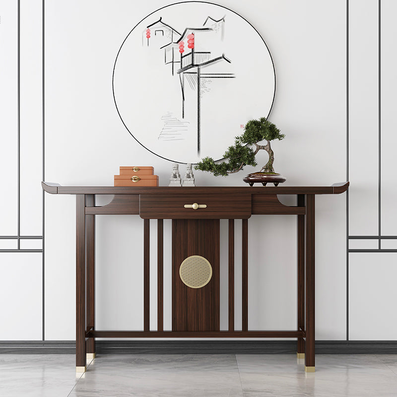 Rectangle Shape Contemporary Console Table Wooden Console Sofa Table