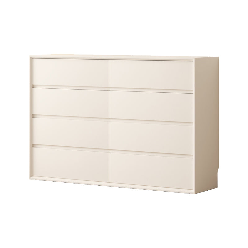 Horizontal Storage Chest Dresser Modern Storage Chest with 8 Drawers