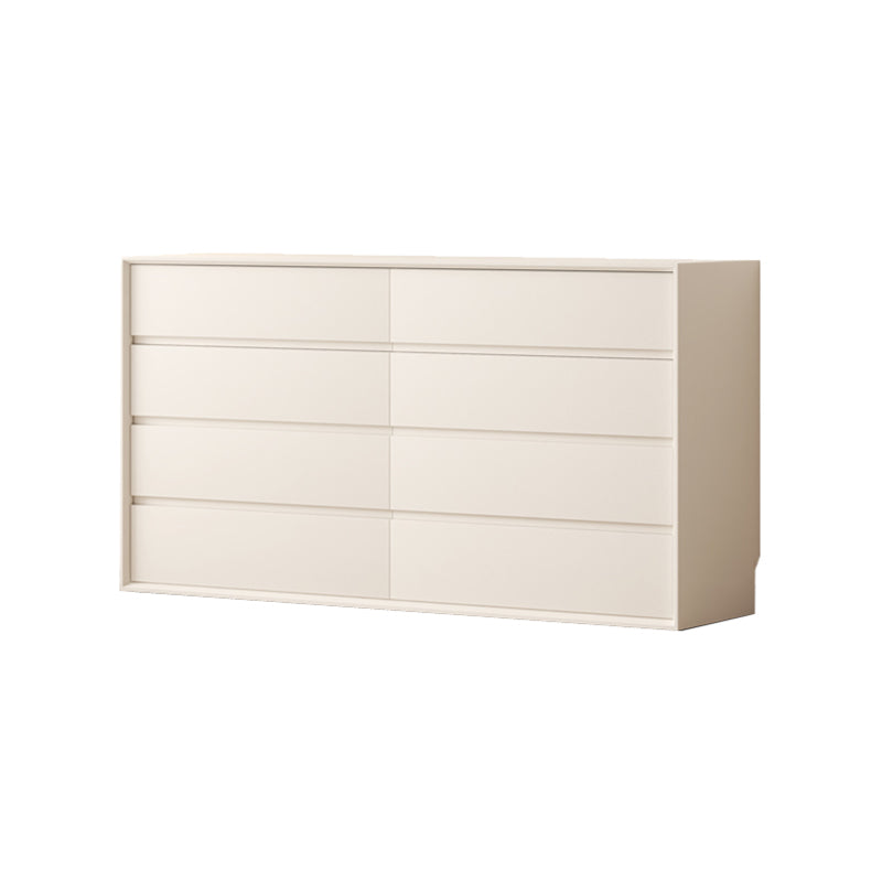 Horizontal Storage Chest Dresser Modern Storage Chest with 8 Drawers