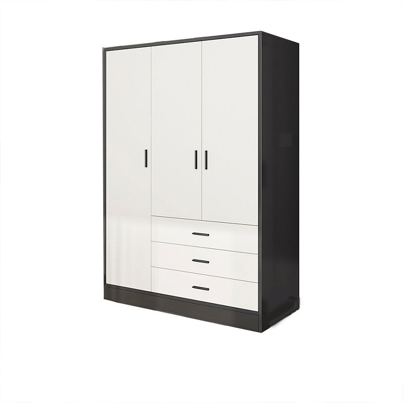 Rectangular Wardrobe Cabinet Modern Simple Wooden Wardrobe Armoire