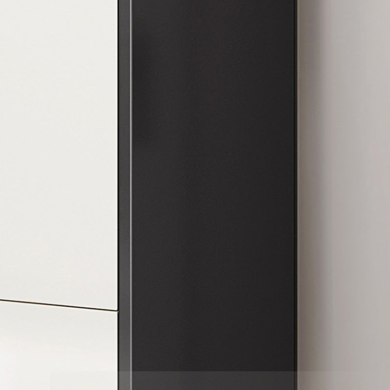 Rectangular Wardrobe Cabinet Modern Simple Wooden Wardrobe Armoire