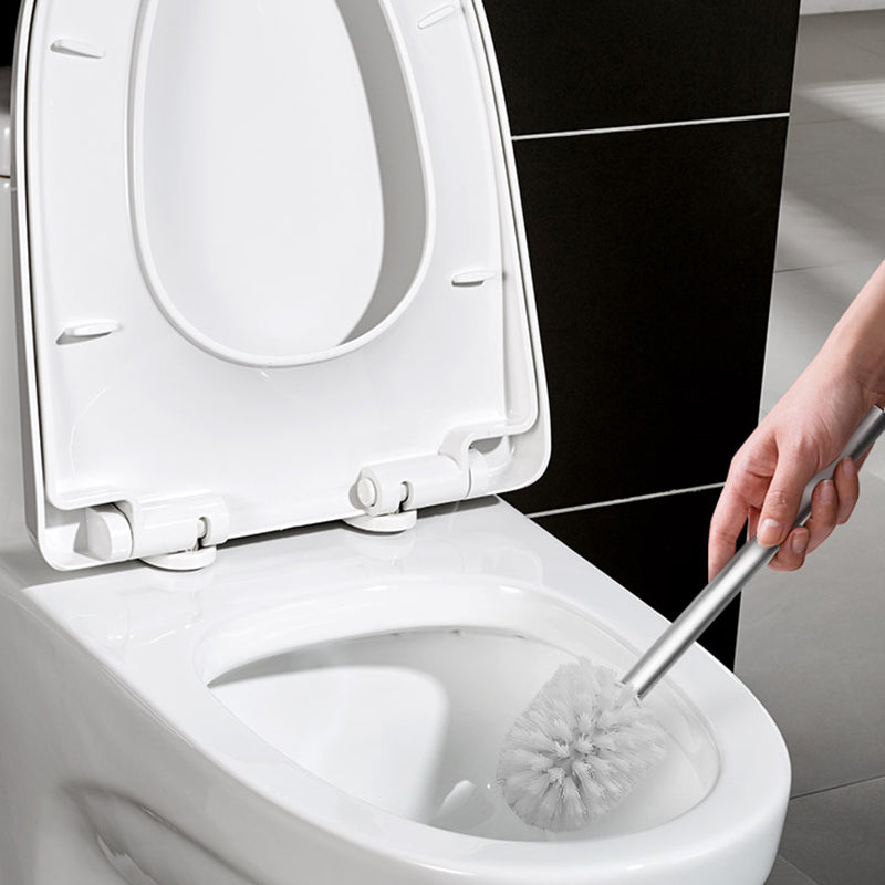 Silver Bathroom Hardware Set Drill and Screw Mount Metal Bathroom Accessory Kit