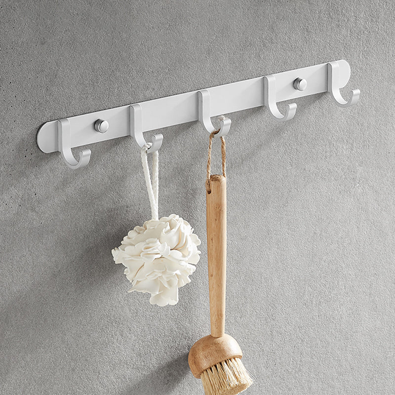 Modern Metal Bathroom Hardware Set 6-Piece Bathroom Accessory Kit