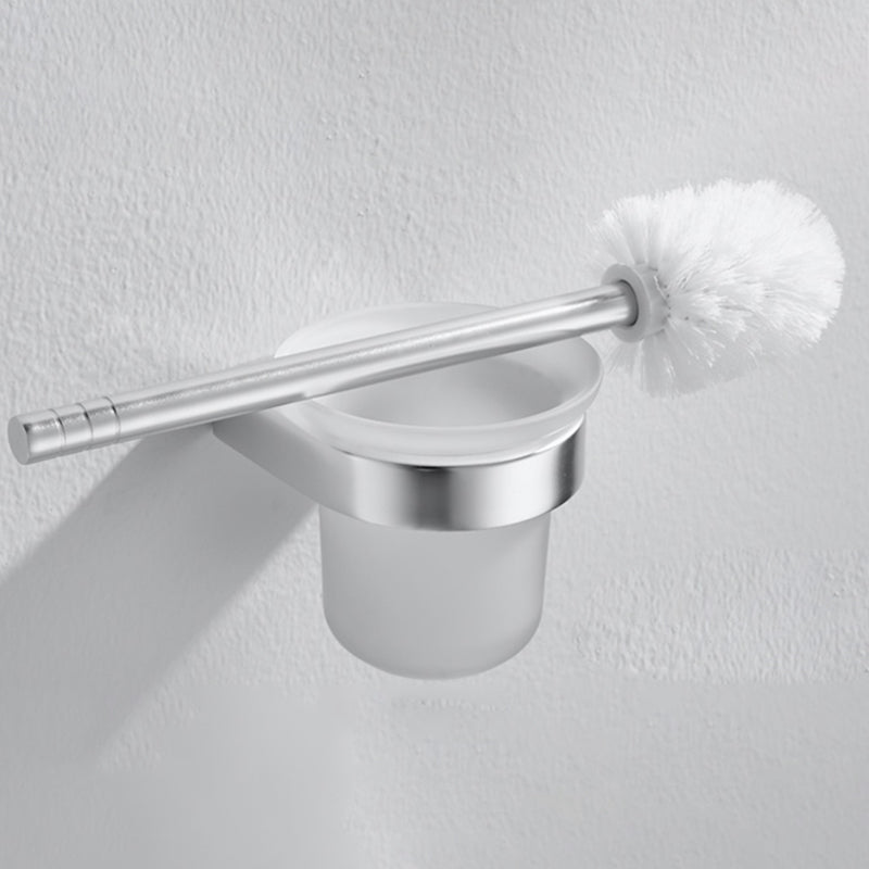 Silver Metal Bathroom Hardware Set 4 - Piece Bath Hardware Set