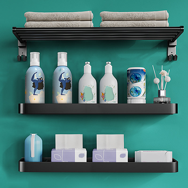 Modern Metal Bathroom Accessory Kit Drill and Screw Mount Bathroom Accessory Set