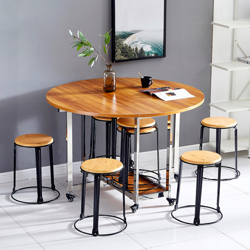 Modern Dining Table Metal Base Table for Kitchen Dining Room