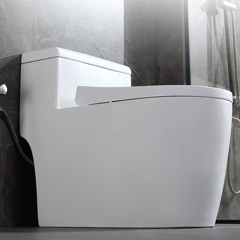 Traditional White Flush Toilet Spray Gun Included Urine Toilet for Bathroom