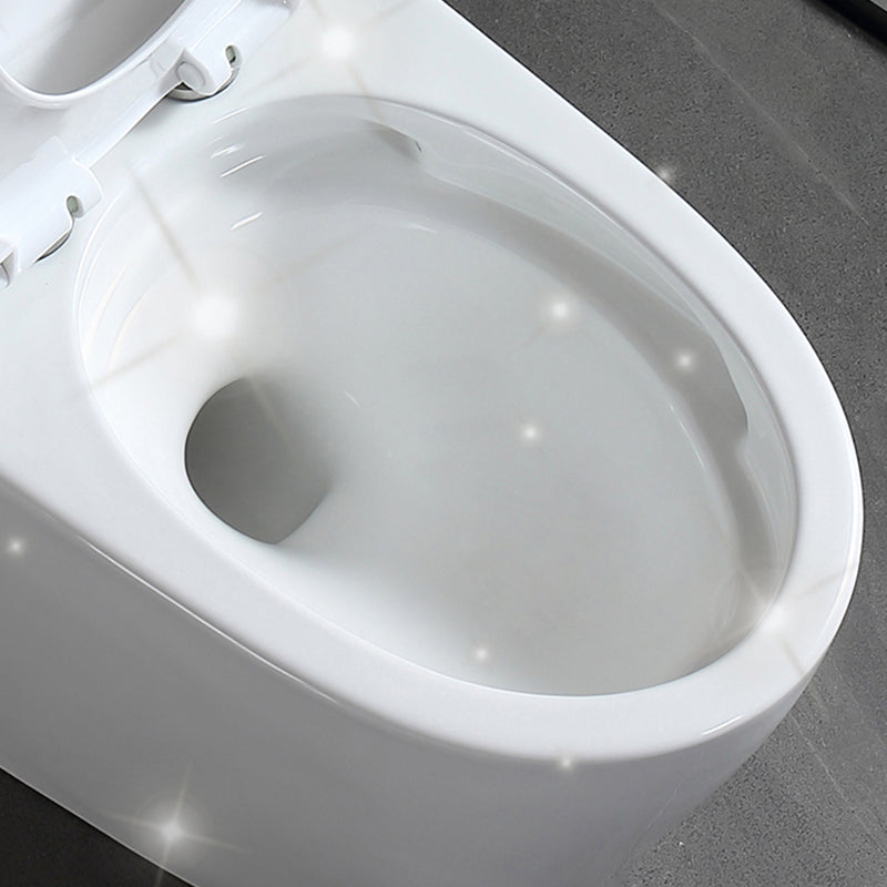 Traditional White Flush Toilet Spray Gun Included Urine Toilet for Bathroom