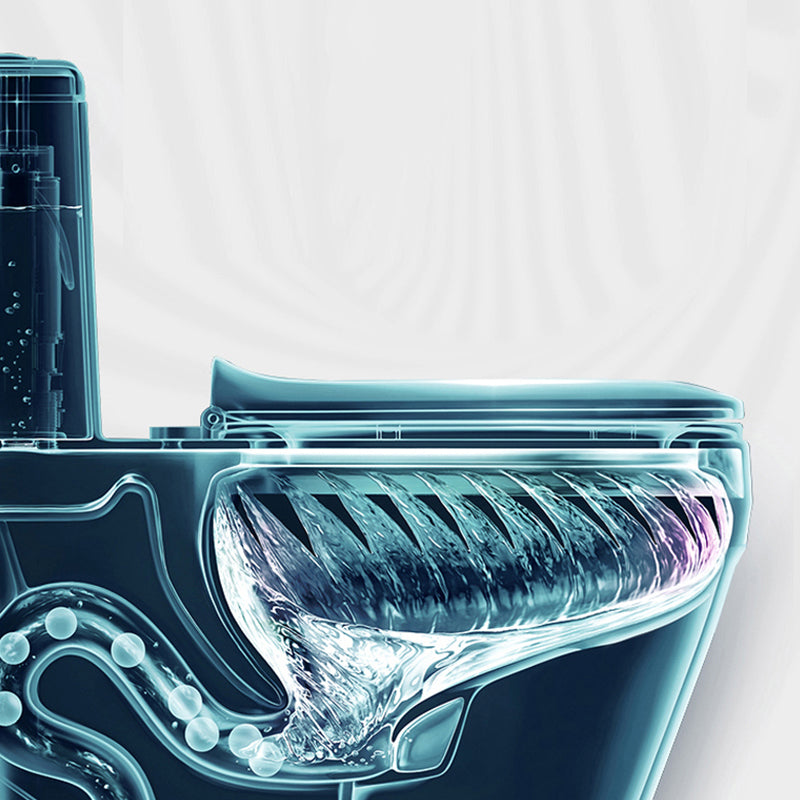 Traditional White Flush Toilet Spray Gun Included Urine Toilet for Bathroom