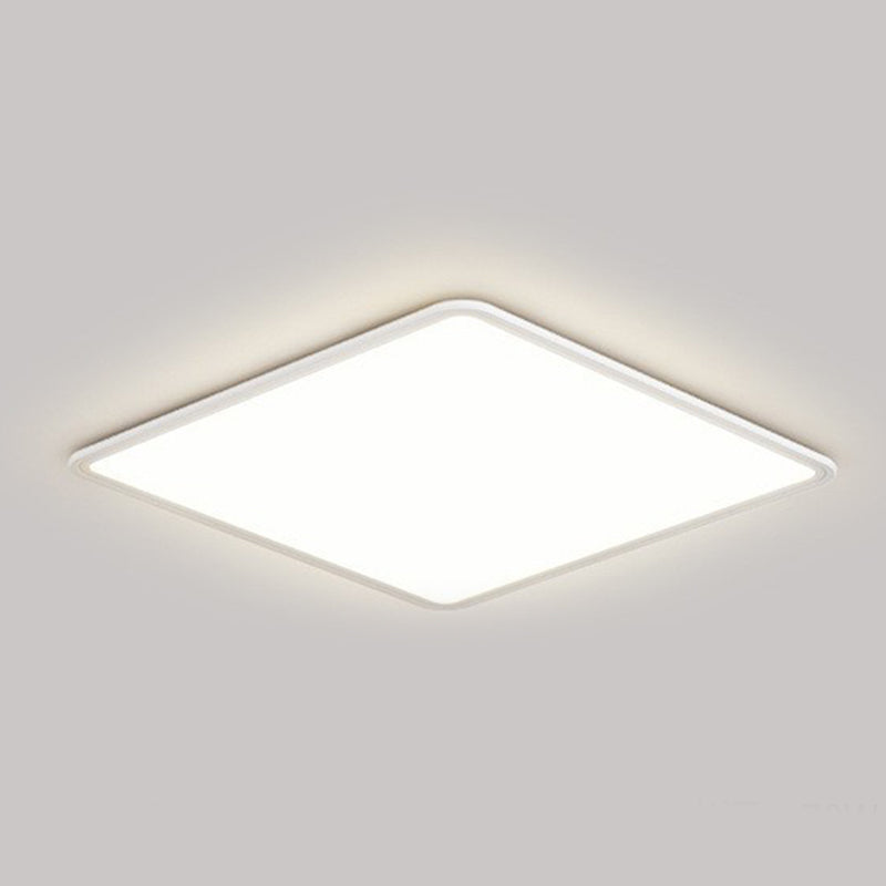 1 Light Geometric Flush Mount Simplicity Metal Flush Ceiling Light Fixture