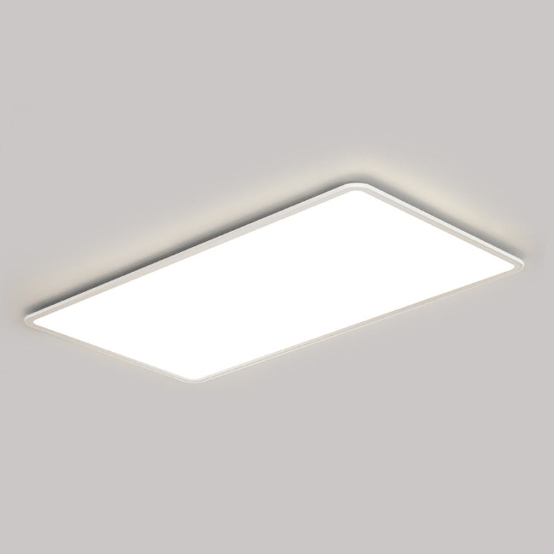 1 Light Geometric Flush Mount Simplicity Metal Flush Ceiling Light Fixture