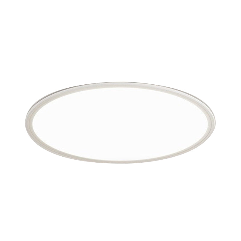 1 Light Geometric Flush Mount Simplicity Metal Flush Ceiling Light Fixture