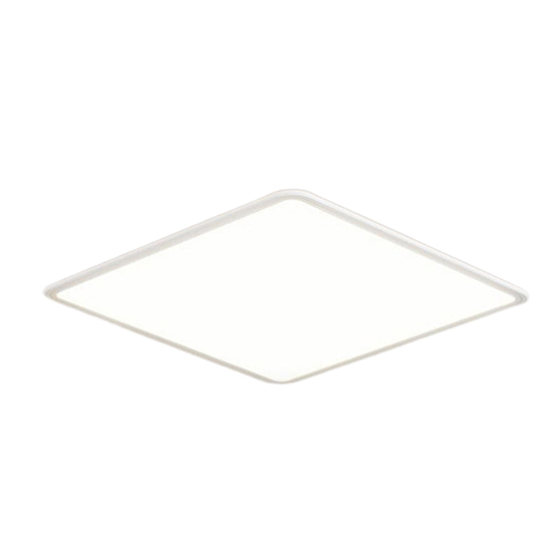 1 Light Geometric Flush Mount Simplicity Metal Flush Ceiling Light Fixture