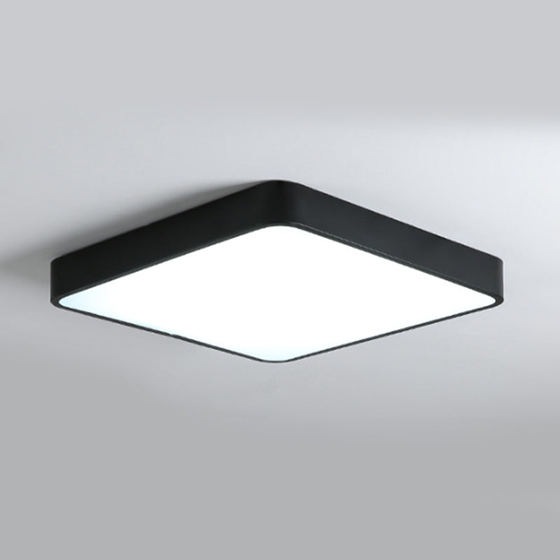 Metal Geometric Flush Mount Fixture Macron Flush Light Fixtures