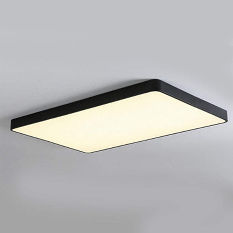 Metal Geometric Flush Mount Fixture Macron Flush Light Fixtures