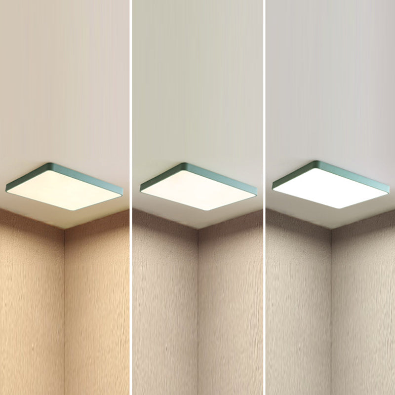 Metal Geometric Flush Mount Fixture Macron Flush Light Fixtures