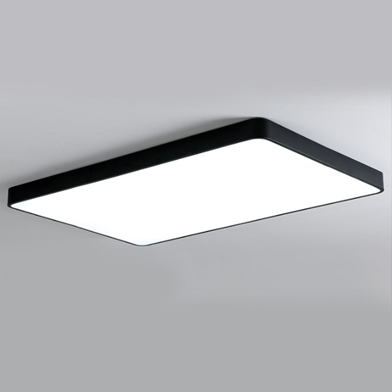 Metal Geometric Flush Mount Fixture Macron Flush Light Fixtures