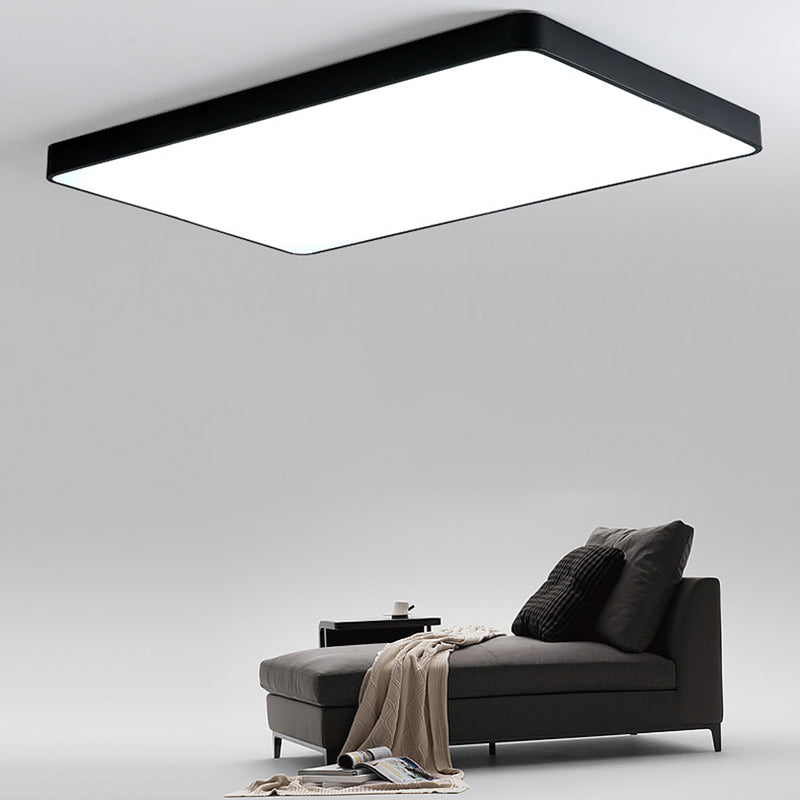 Metal Geometric Flush Mount Fixture Macron Flush Light Fixtures