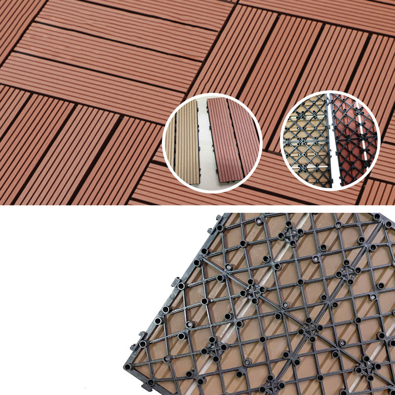 Modern Groove Locking Laminate Plank Flooring Plastic Wood Laminate