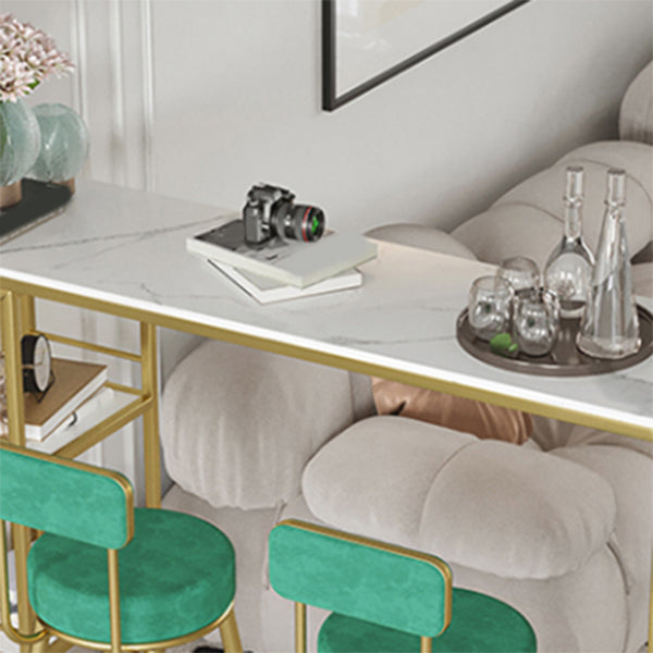 Glam Style Stone Pub Dining Set Specialty 1/2/3 Pcs Pub Set for Indoor