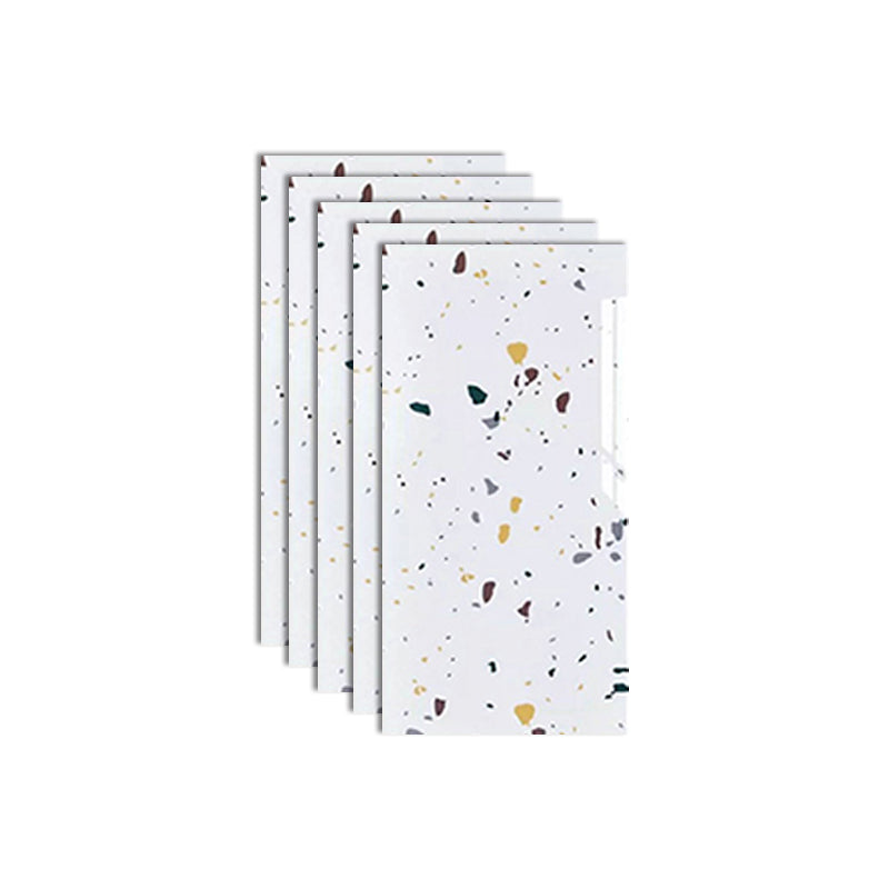 Modern Pearl Wainscoting PVC Wall Access Panel Peel and Stick for Bathroom and Kitchen