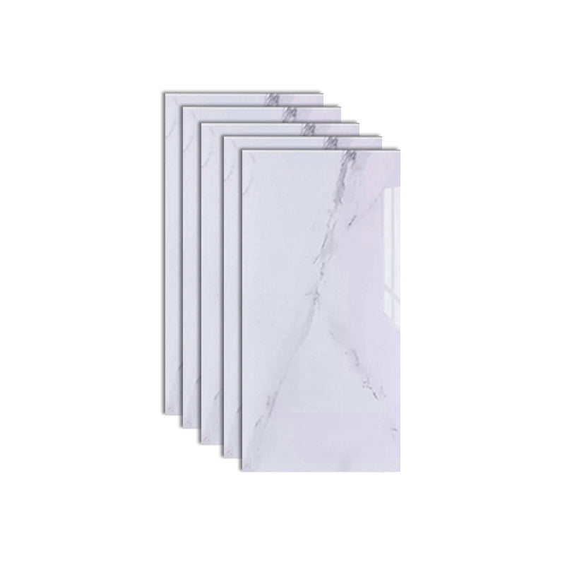 Modern Pearl Wainscoting PVC Wall Access Panel Peel and Stick for Bathroom and Kitchen