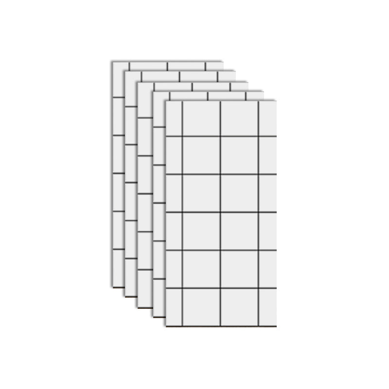 Modern Pearl Wainscoting PVC Wall Access Panel Peel and Stick for Bathroom and Kitchen