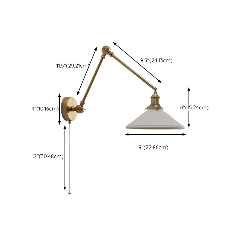 Postmodern Wall Lamp Geometric Wall Light Sconce for Sitting Room
