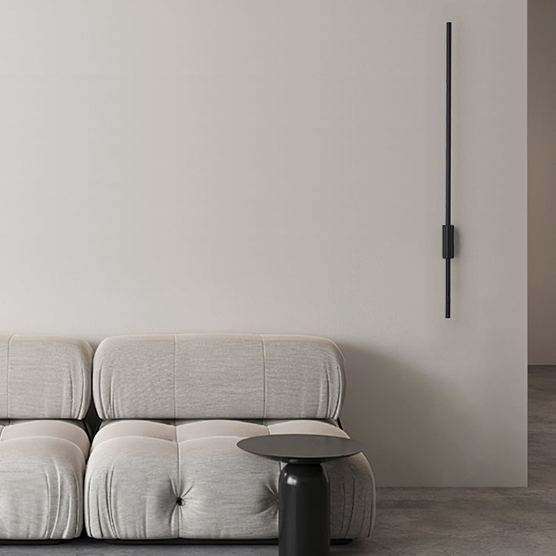 Contemporary Metal Wall Mounted Lighting Black Wall Lamp for Bedroom