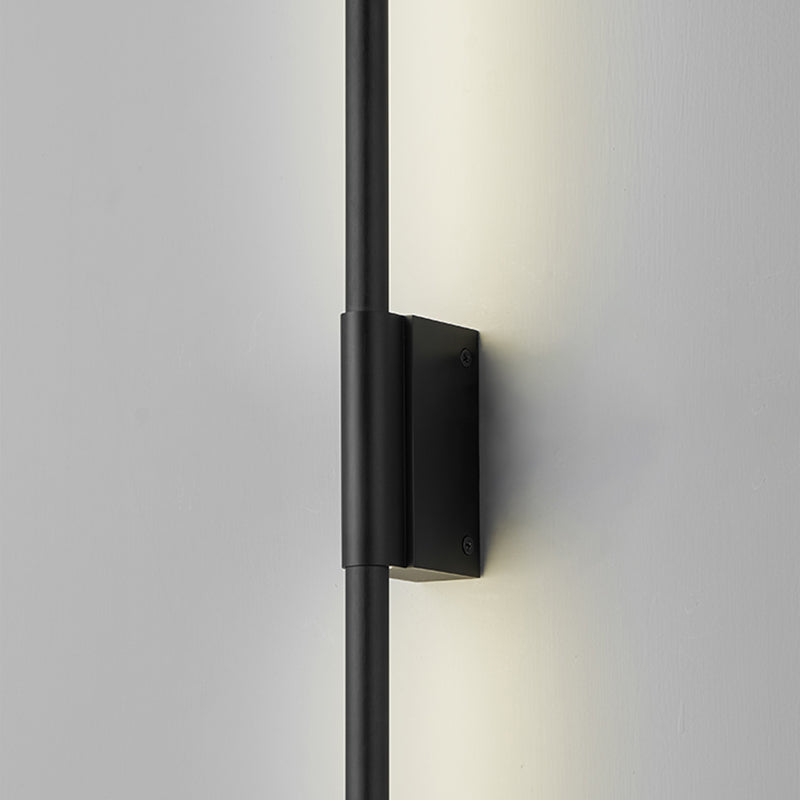 Contemporary Metal Wall Mounted Lighting Black Wall Lamp for Bedroom