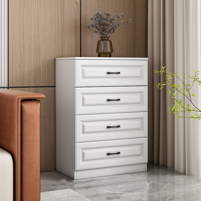 Wood Standard Side Cabinet Stain Resistant Storage Cabinet with Drawers