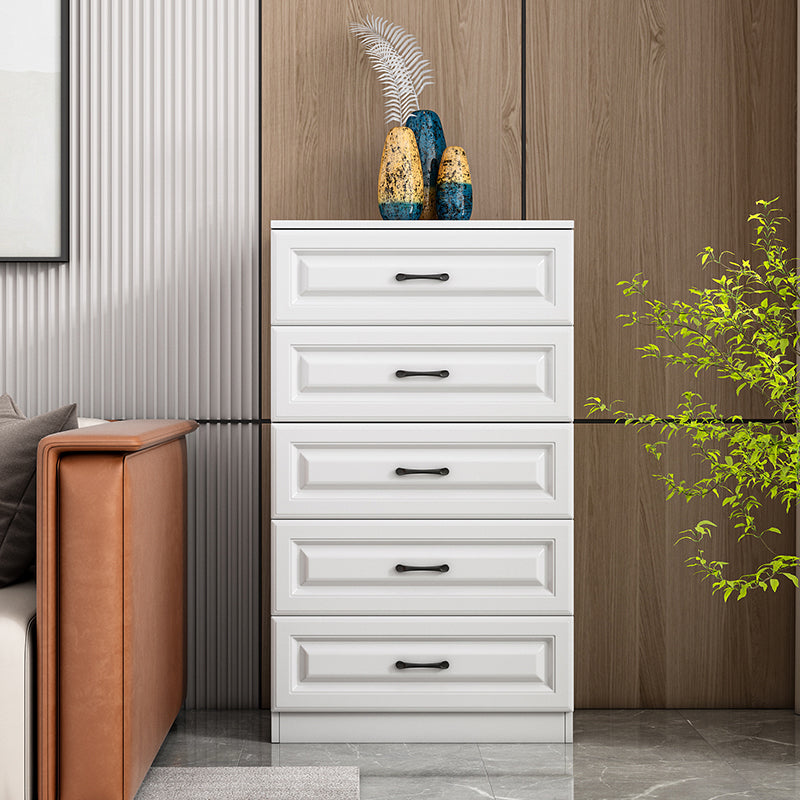 Wood Standard Side Cabinet Stain Resistant Storage Cabinet with Drawers