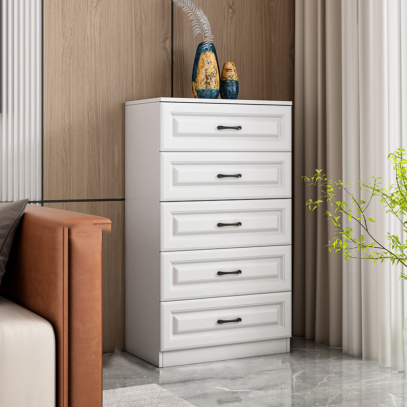 Wood Standard Side Cabinet Stain Resistant Storage Cabinet with Drawers